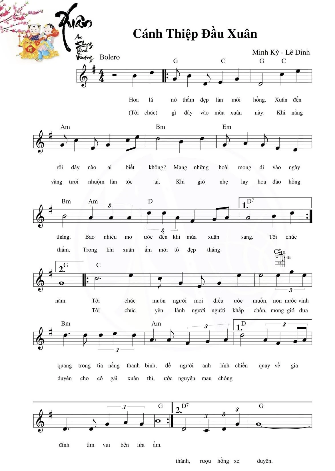 Nghe Bolero khi Xuân về