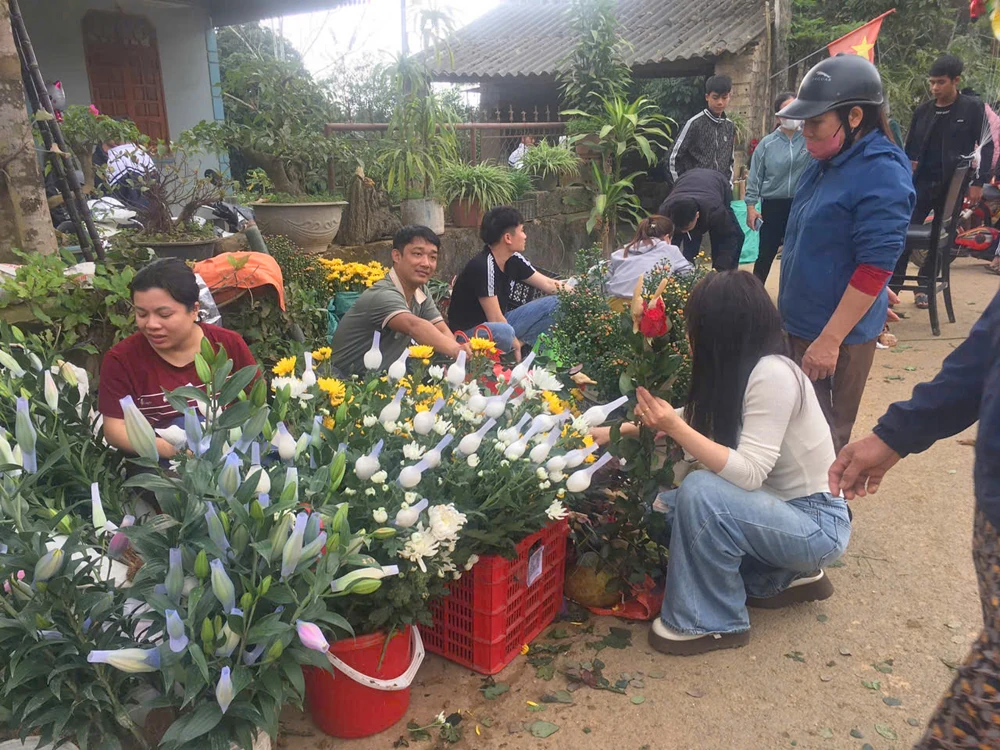 Chợ Bia ngày cuối năm