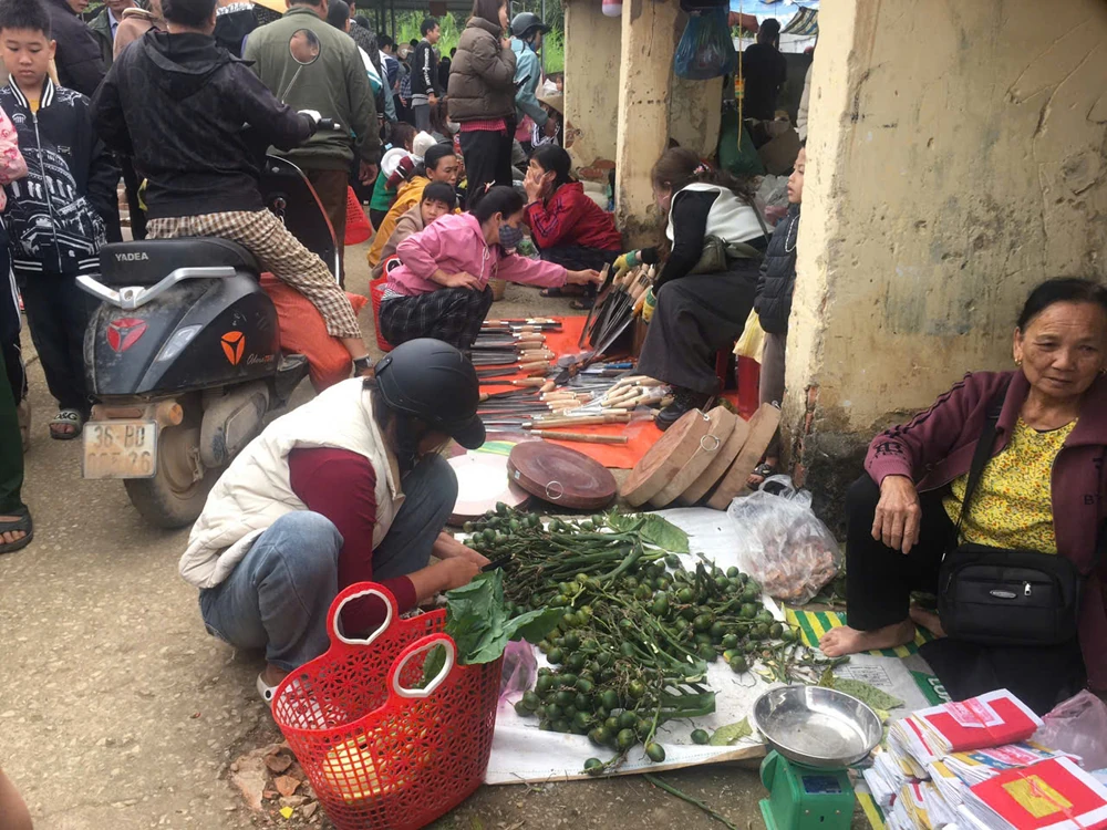 Chợ Bia ngày cuối năm