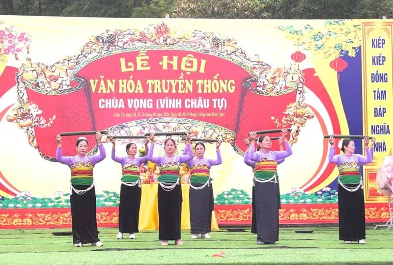 Khai mạc Lễ hội văn hóa truyền thống Chùa Vọng