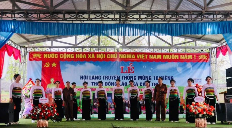 Đặc sắc Lễ hội làng Đồng Lão, xã Cẩm Thủy