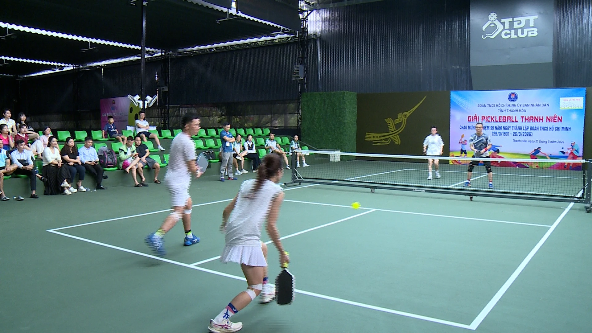 Sôi động giải pickleball cán bộ Đoàn UBND tỉnh, chào mừng kỷ niệm 95 năm Ngày thành lập Đoàn TNCS Hồ Chí Minh