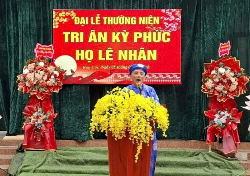Dòng họ có ba thế hệ nối tiếp được phong Phúc thần