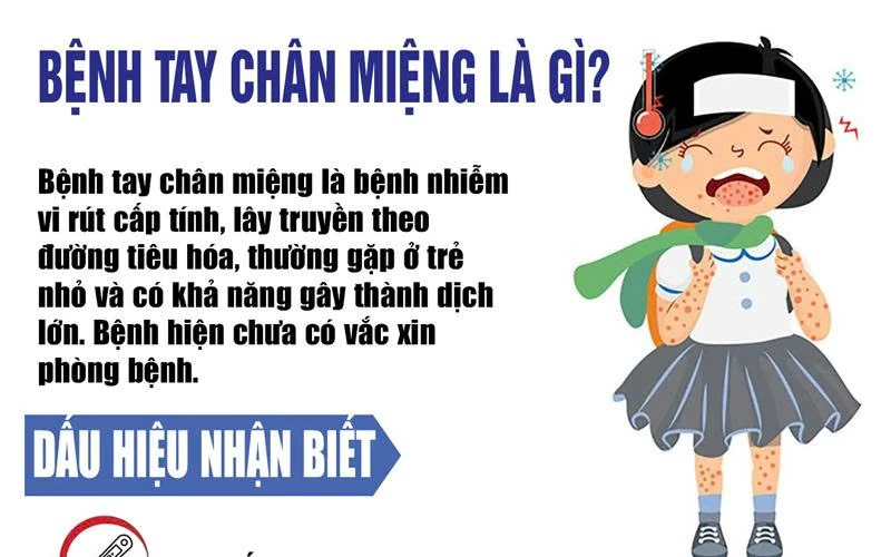 Chủ động phòng, chống bệnh tay chân miệng