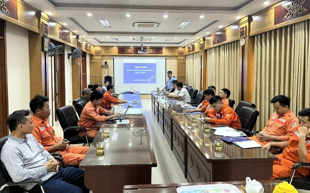 TSHPCo hoàn thành huấn luyện định kỳ về an toàn vệ sinh lao động năm 2026