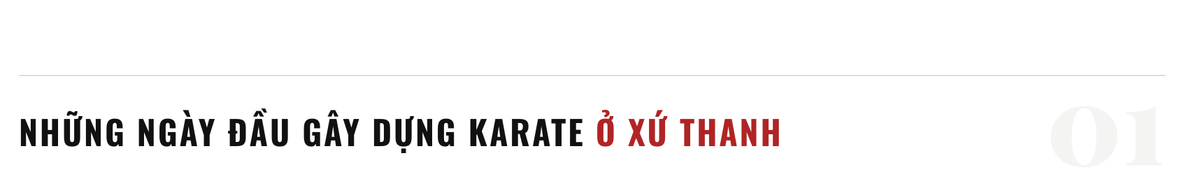 Người thầy từ Cố đô và hơn ba thập kỷ thăng trầm cùng Karate Thanh Hóa