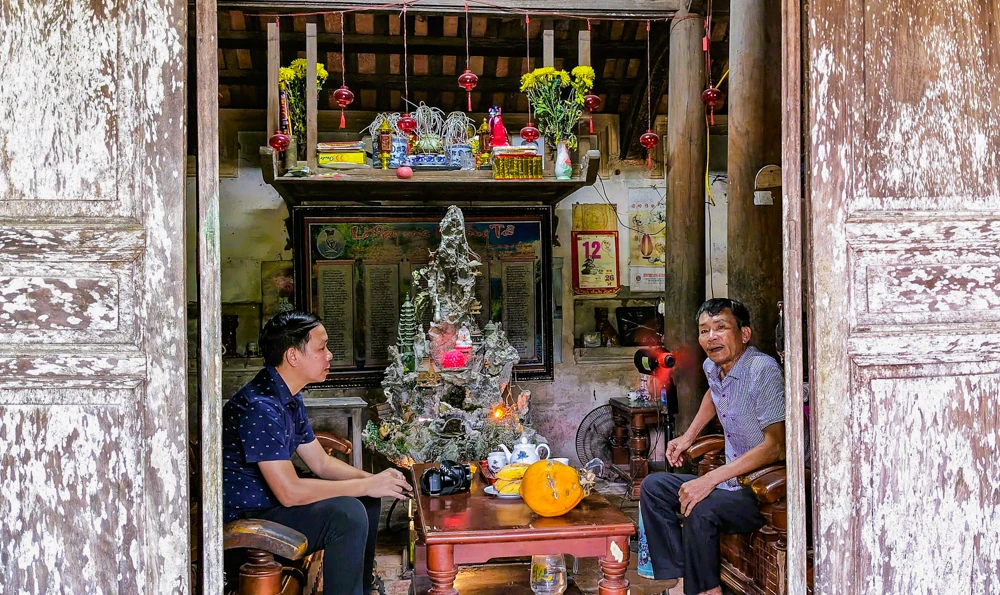Nét xưa trong ngôi nhà gỗ lim hơn 80 năm tuổi ở xứ Thanh