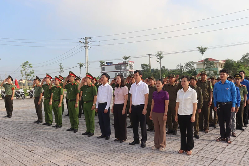 Nga Sơn ra quân hưởng ứng Tháng hành động phòng, chống ma túy năm 2026