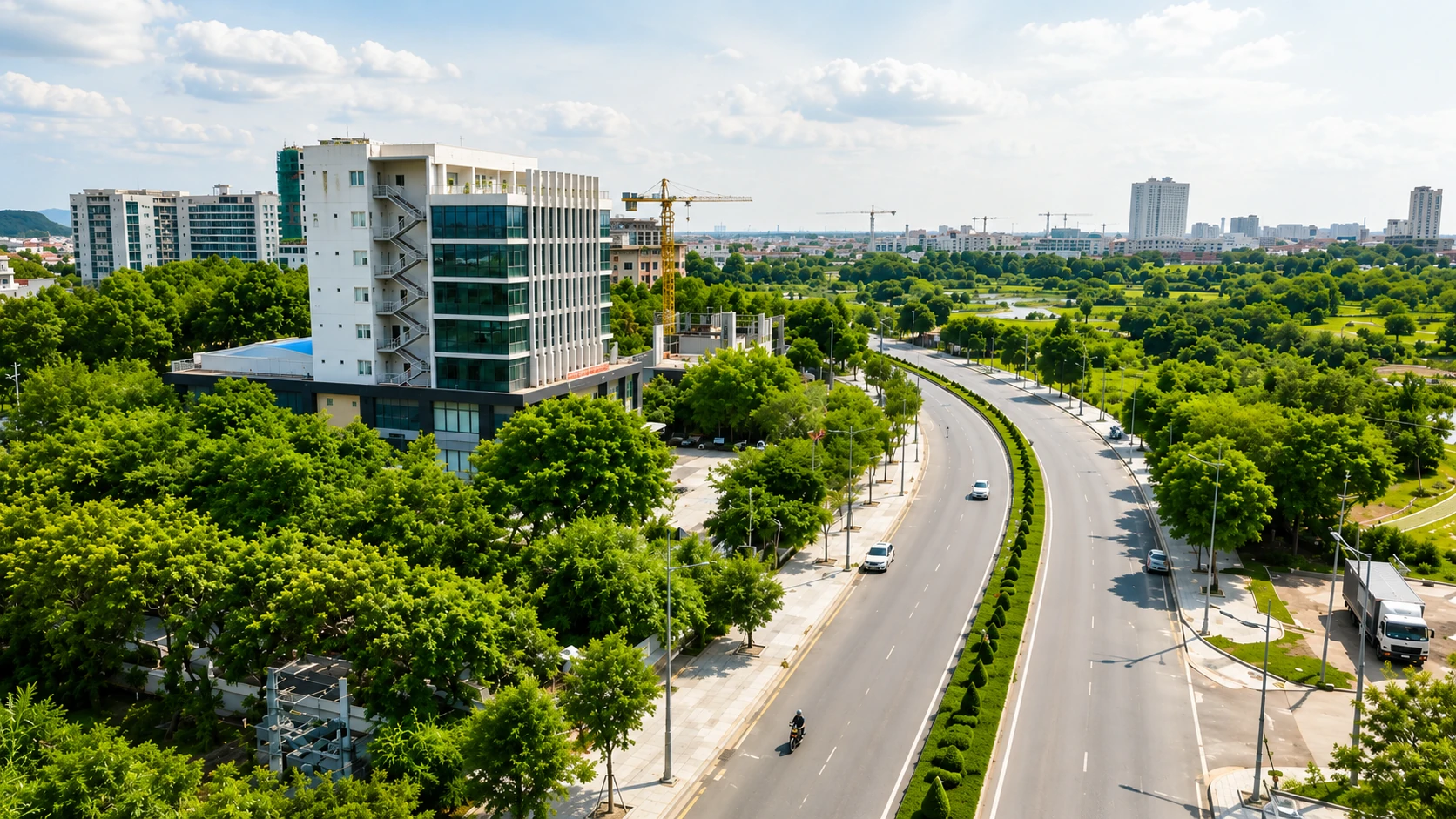 Đô thị: Dải lụa xanh trong lòng phố