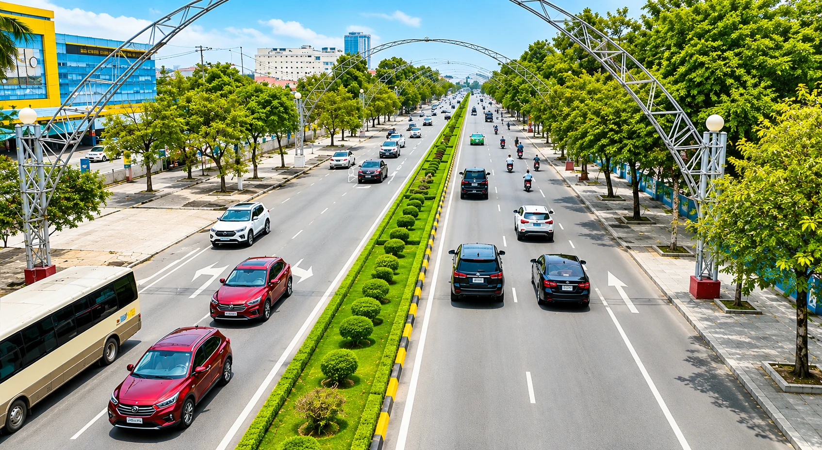 Đô thị: Dải lụa xanh trong lòng phố