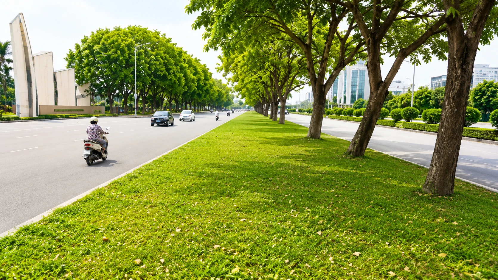 Đô thị: Dải lụa xanh trong lòng phố