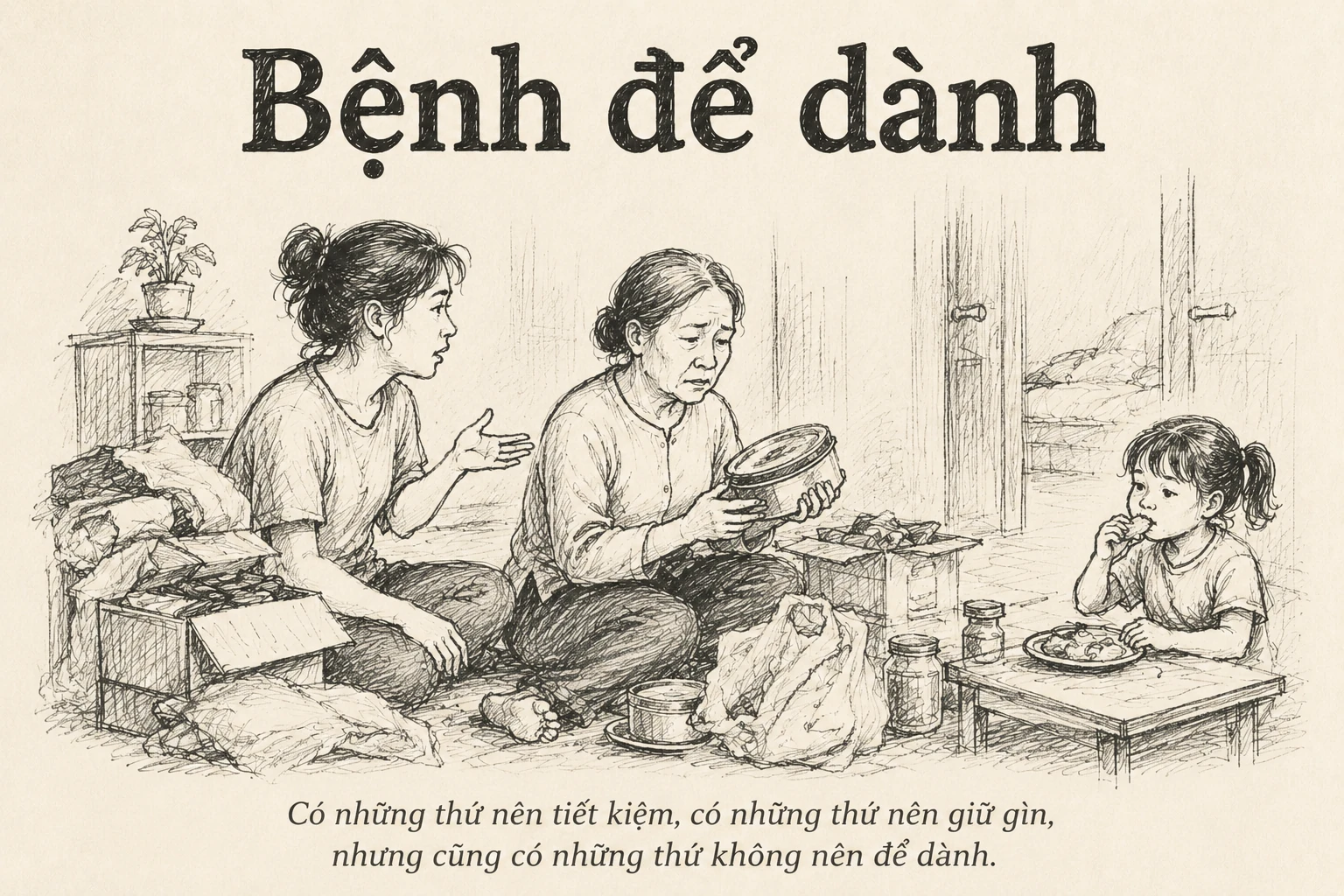 Chuyện làng - Chuyện phố: Bệnh “để dành”