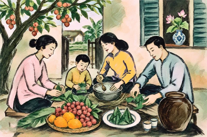 Đoan Ngọ trở gió nhớ quê
