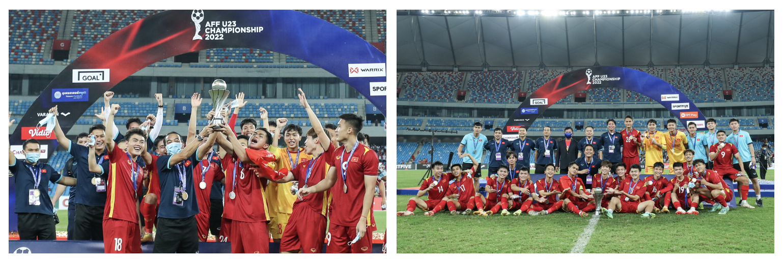 Dòng chữ viết vội của Xuân Hoàng và hành trình không thể quên cùng U23 Việt Nam