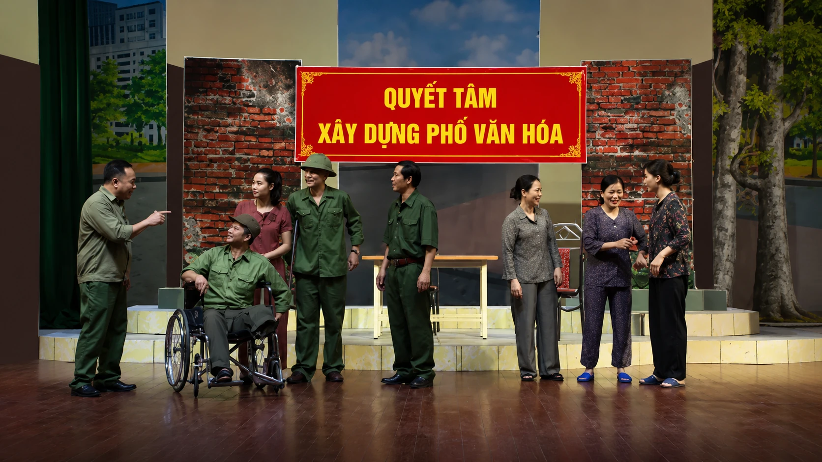 Sân khấu trên sóng - nghệ thuật trong đời sống