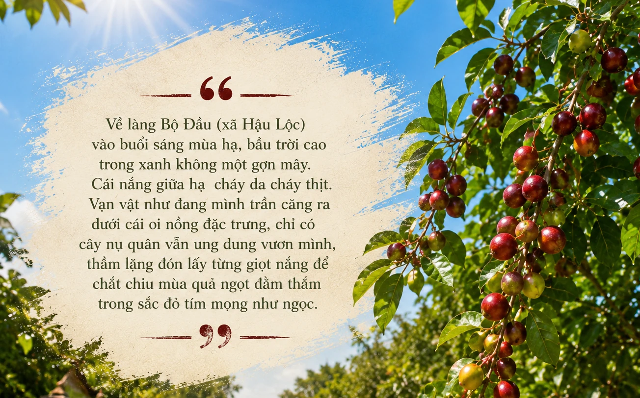 Về Bộ Đầu hái trái nụ quân