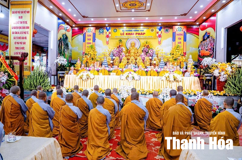 Mùa An cư kiết hạ ở Thanh Hóa: Lan tỏa giá trị tốt đẹp trong cộng đồng