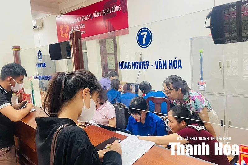 Tuổi trẻ xã Nga Sơn xung kích trong chiến dịch Hè tình nguyện chuyển đổi số