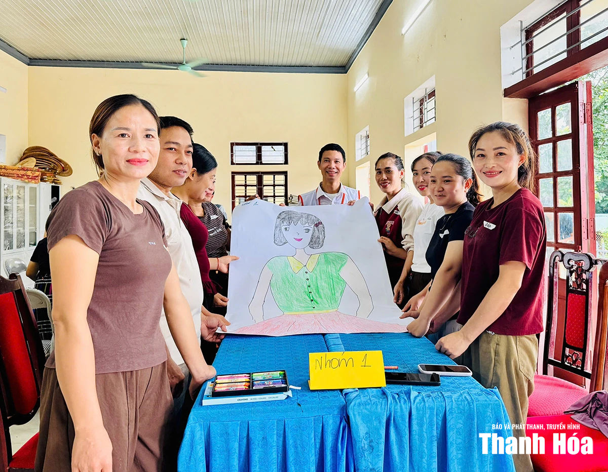 Tập huấn bình đẳng giới và bao trùm xã hội cho các hộ dân xã Mường Lát