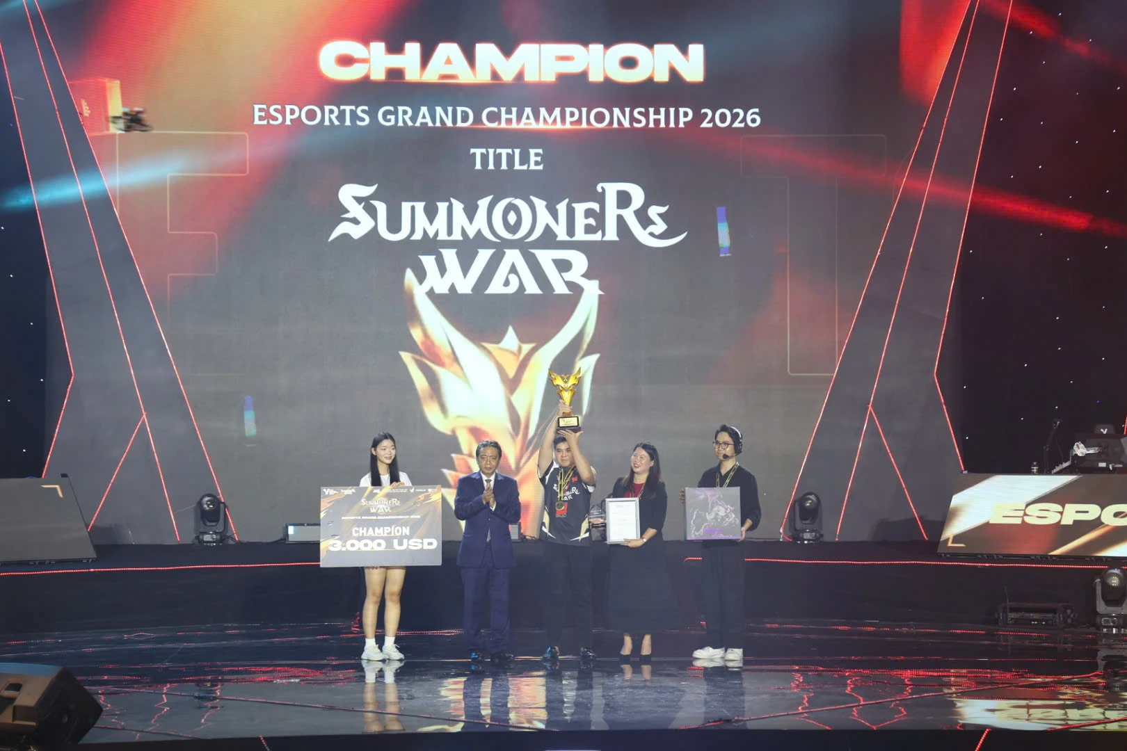 The Grand Esports Gala 2026: Vinh danh các nhà vô địch thể thao điện tử