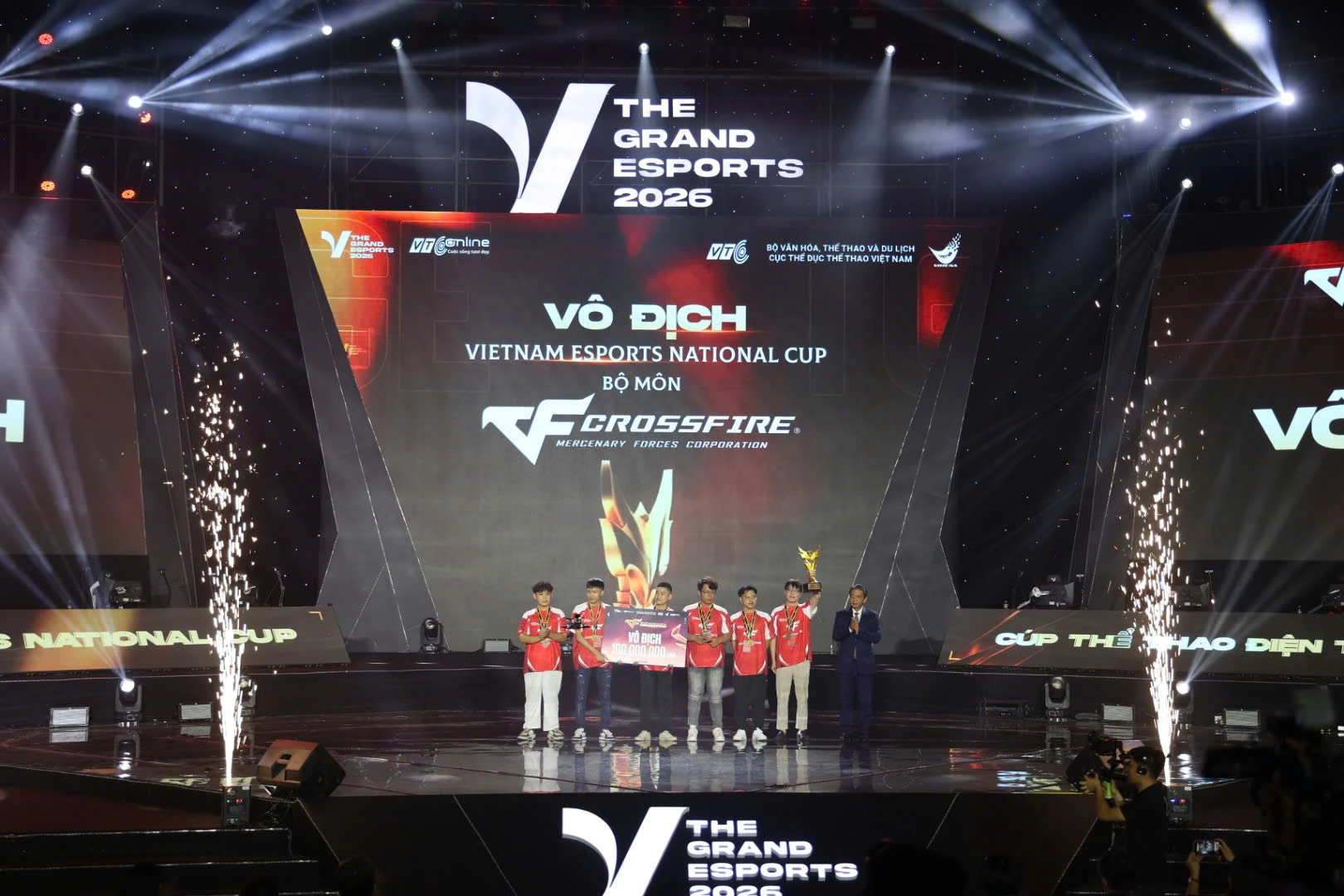 The Grand Esports Gala 2026: Vinh danh các nhà vô địch thể thao điện tử