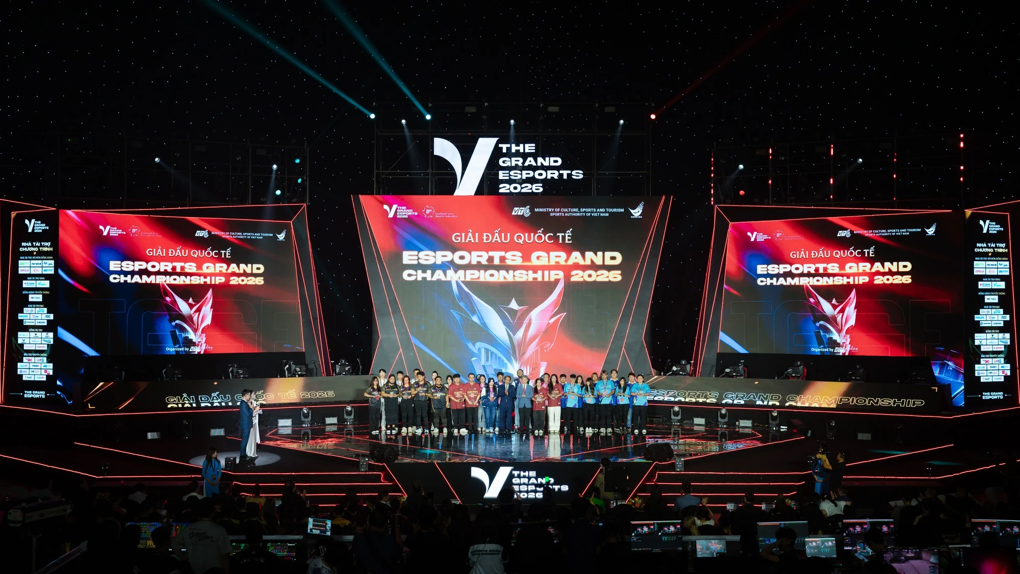 The Grand Esports Gala 2026: Vinh danh các nhà vô địch thể thao điện tử