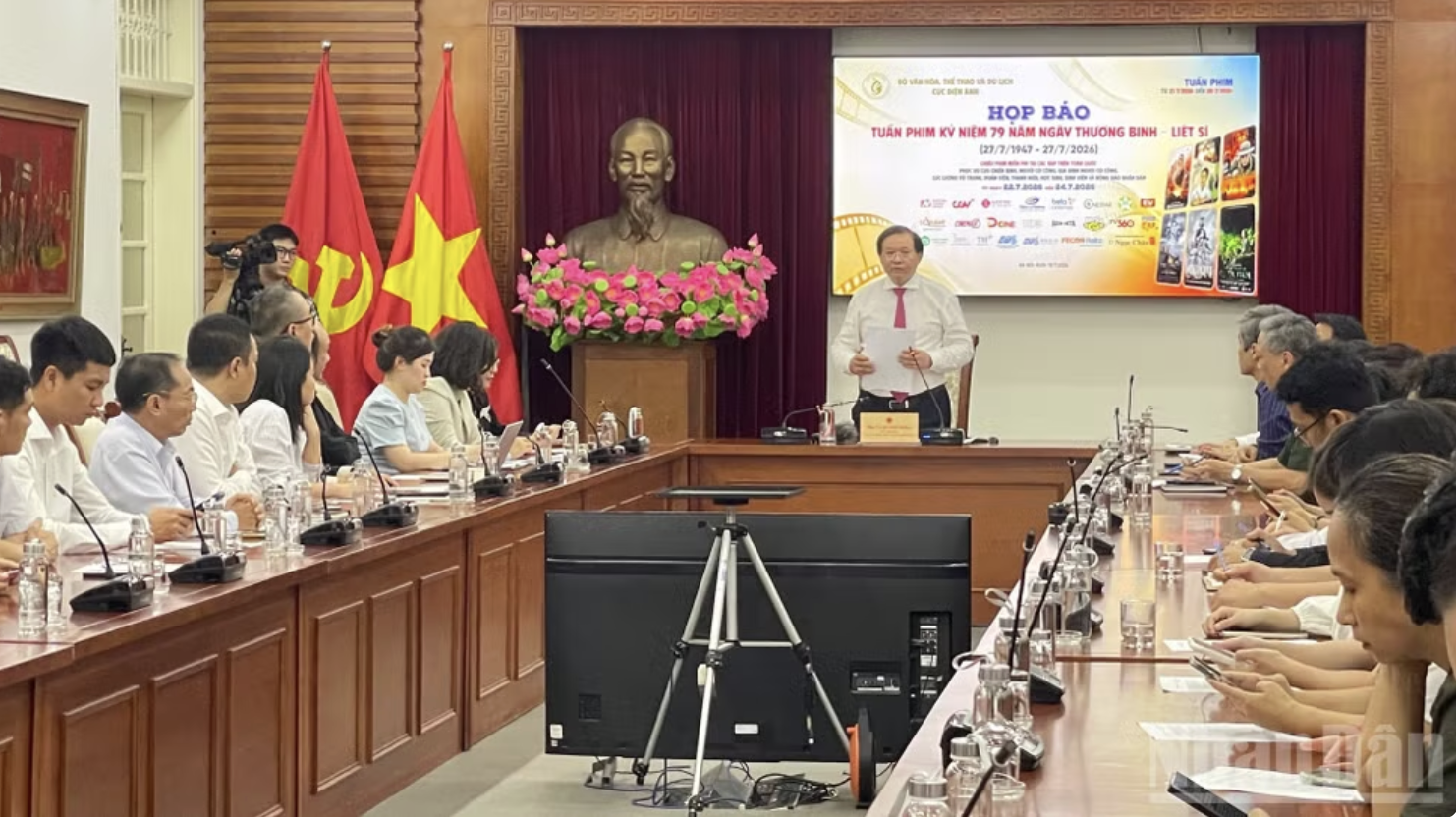 Tổ chức Tuần phim Kỷ niệm 79 năm Ngày Thương binh-Liệt sĩ