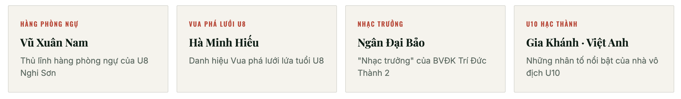 Nửa thập kỷ ươm mầm những giấc mơ sân cỏ