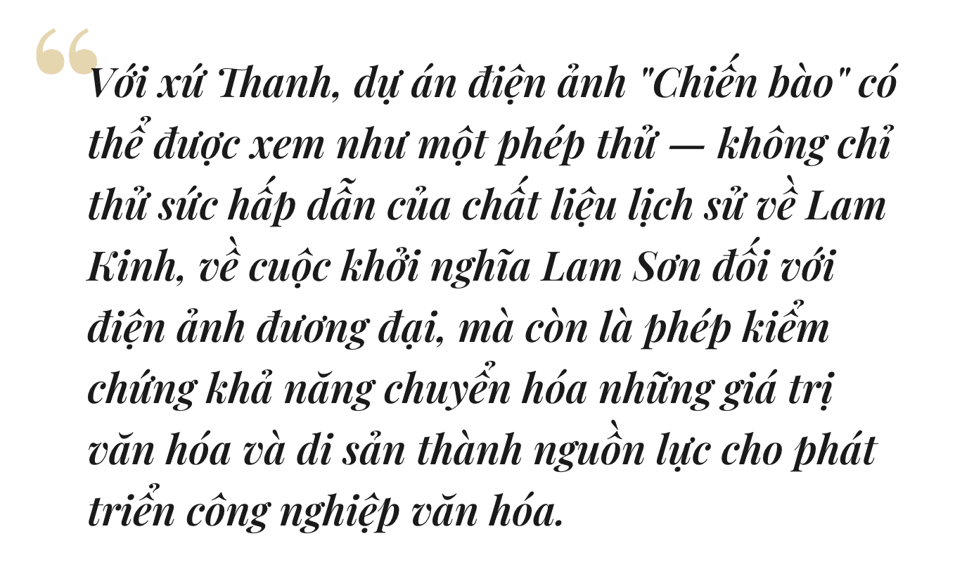Kể chuyện xứ Thanh bằng ngôn ngữ điện ảnh