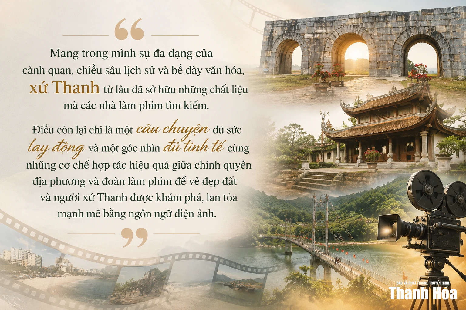 Kể chuyện xứ Thanh bằng ngôn ngữ điện ảnh