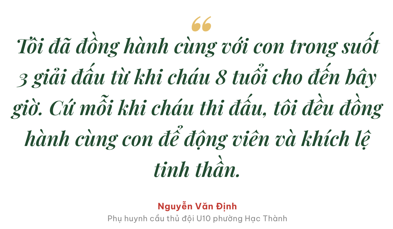 Hành trình gieo niềm đam mê bóng đá