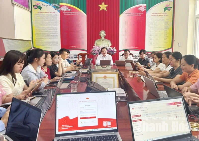 Khi dữ liệu trở thành “mạch nối” trong công tác Đảng