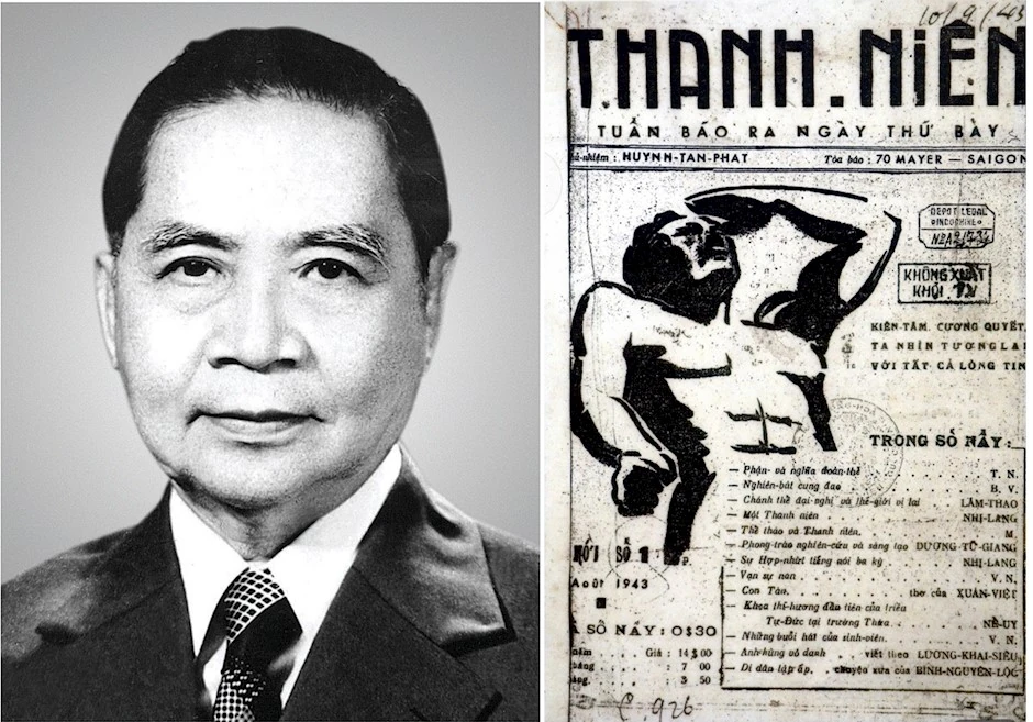 Ngày này năm xưa (7/8): Báo Thanh niên xuất bản tại Sài Gòn ra số đầu tiên với sự cộng tác của nhiều tri thức, nghệ sĩ yêu nước