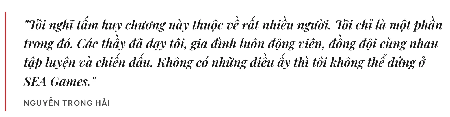 Từ ước mong của bà đến huy chương SEA Games