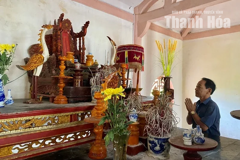 Đền thờ Lê Tĩnh Án trên đất làng Nhân Hưng