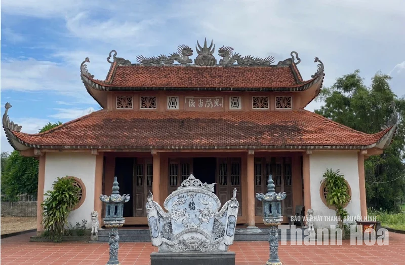 Đền thờ Lê Tĩnh Án trên đất làng Nhân Hưng