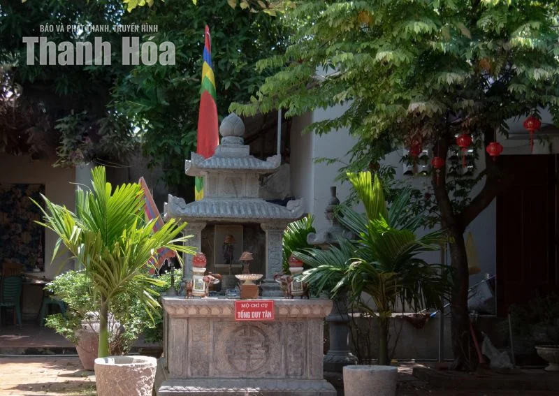 Lắng đọng không gian thiêng nơi ngôi đền mang tên chí sĩ Tống Duy Tân