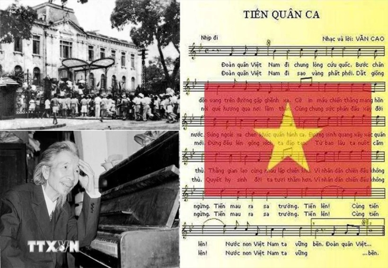 Ngày này năm xưa (17/8): Lần đầu tiên ca khúc “Tiến quân ca” cất lên trước Nhà hát Lớn Hà Nội