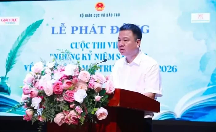 Phát động cuộc thi viết Những kỷ niệm sâu sắc về thầy cô và mái trường