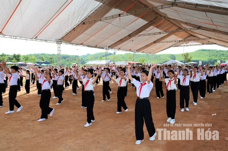 Xã Thượng Ninh khai mạc Hội trại hè Thanh, thiếu nhi năm 2026