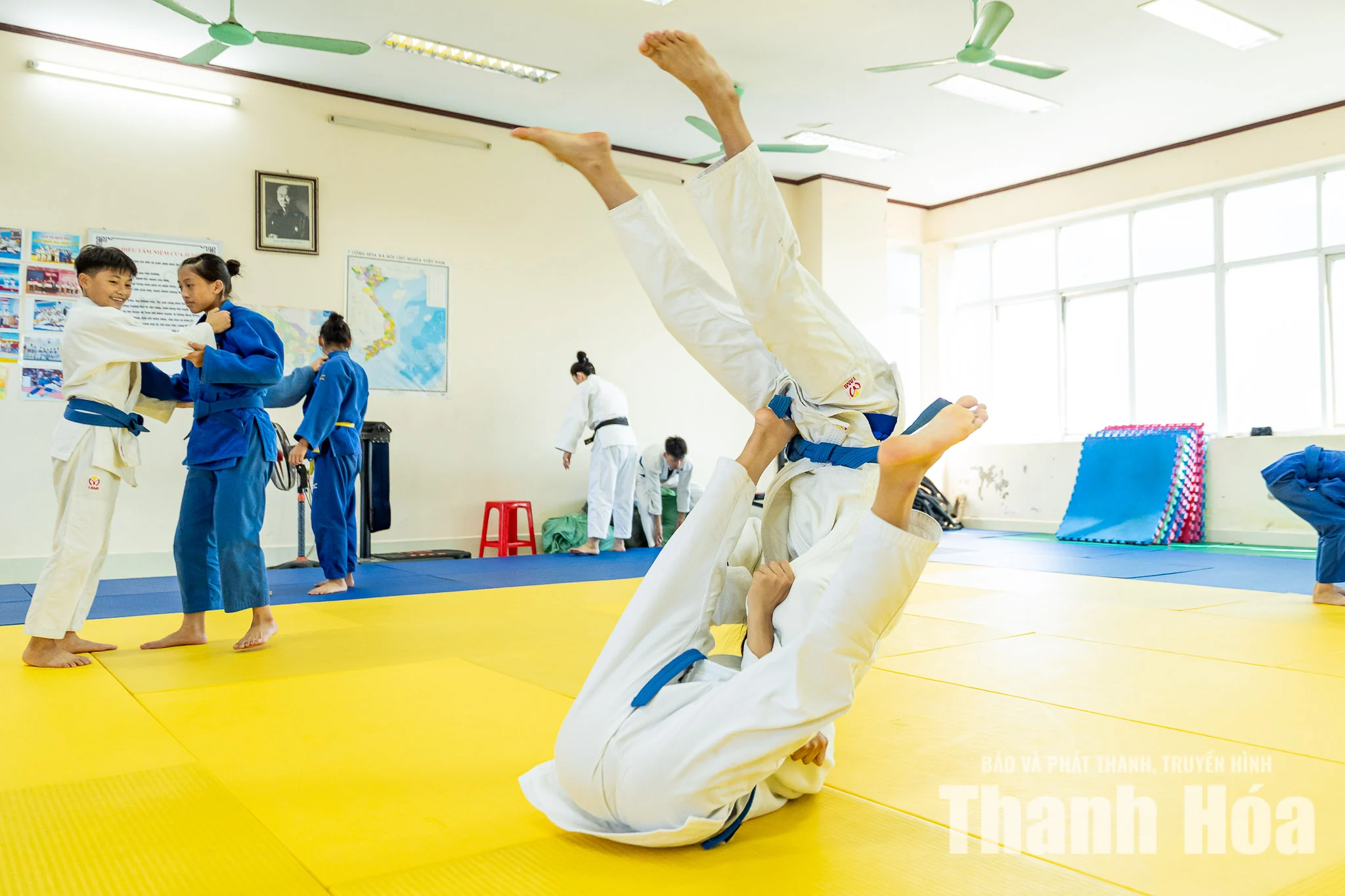 “Lấy nhu thắng cương”: Giải mã những bài tập đặc biệt của võ sĩ Judo xứ Thanh