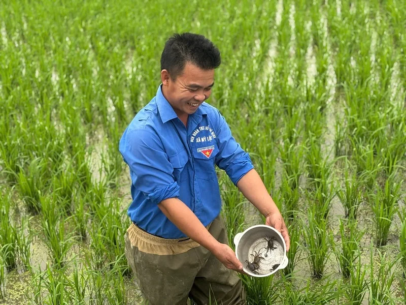 Gieo tình yêu nông nghiệp trên đồng đất quê hương