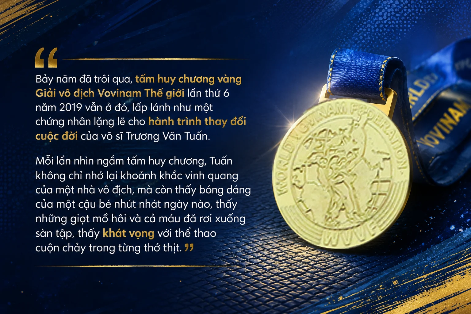 Từ chàng trai nhút nhát đến đỉnh cao thế giới
