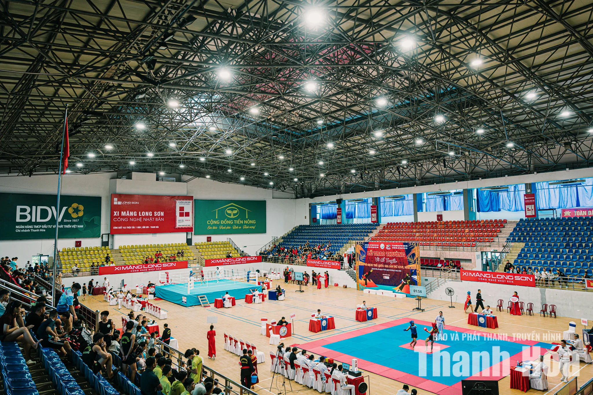 Võ cổ truyền Thanh Hóa góp mặt ở 12 trận chung kết đối kháng Giải Vô địch trẻ quốc gia 2026