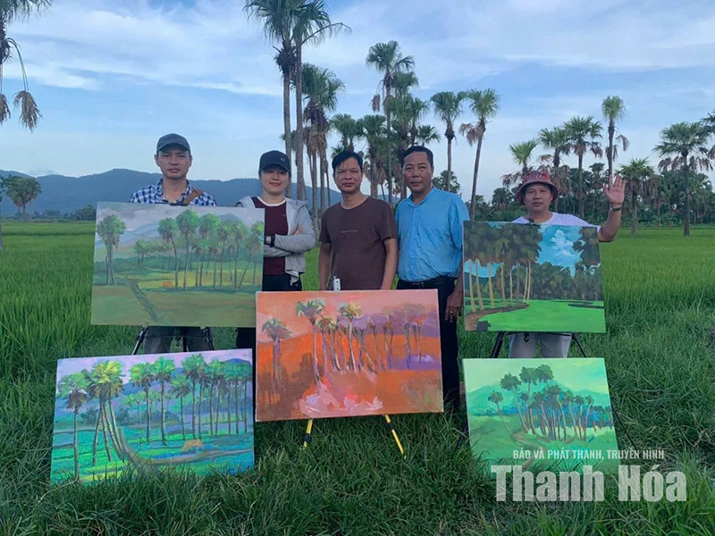 Vẻ đẹp xứ Thanh trong con mắt họa sĩ
