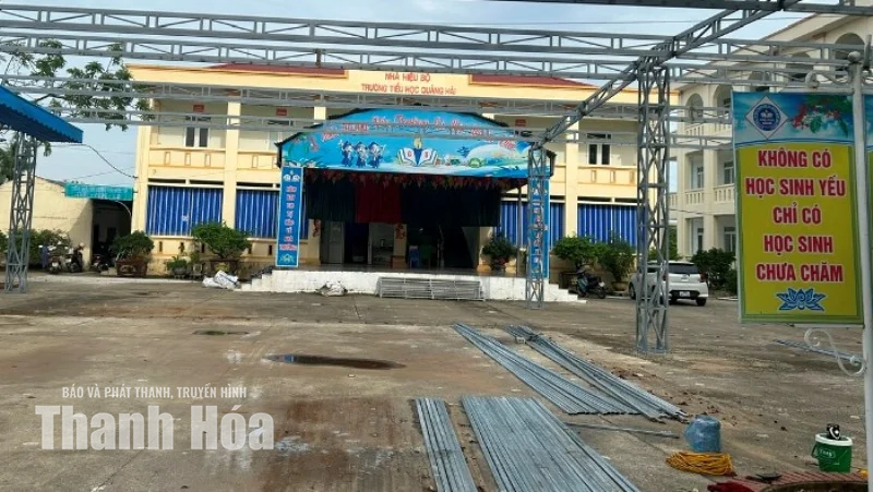 Sẵn sàng cho ngày hội khai trường