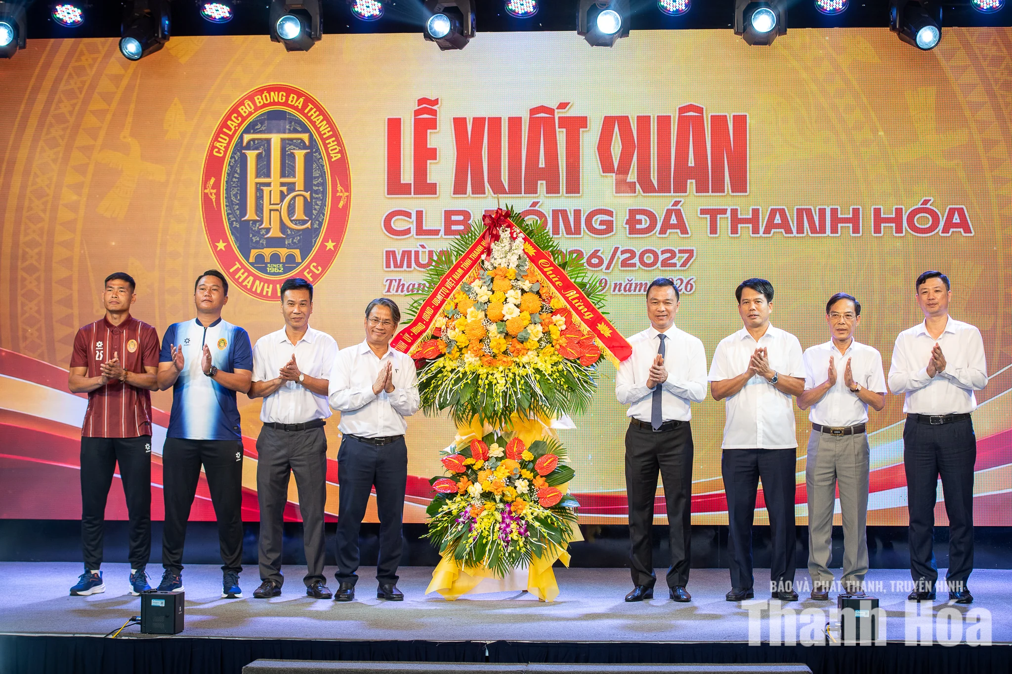 CLB Bóng đá Thanh Hóa với diện mạo mới, sẵn sàng cho mùa giải 2026/27