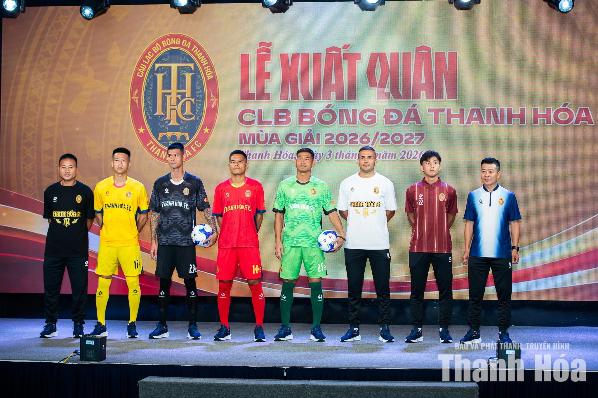 CLB Bóng đá Thanh Hóa với diện mạo mới, sẵn sàng cho mùa giải 2026/27