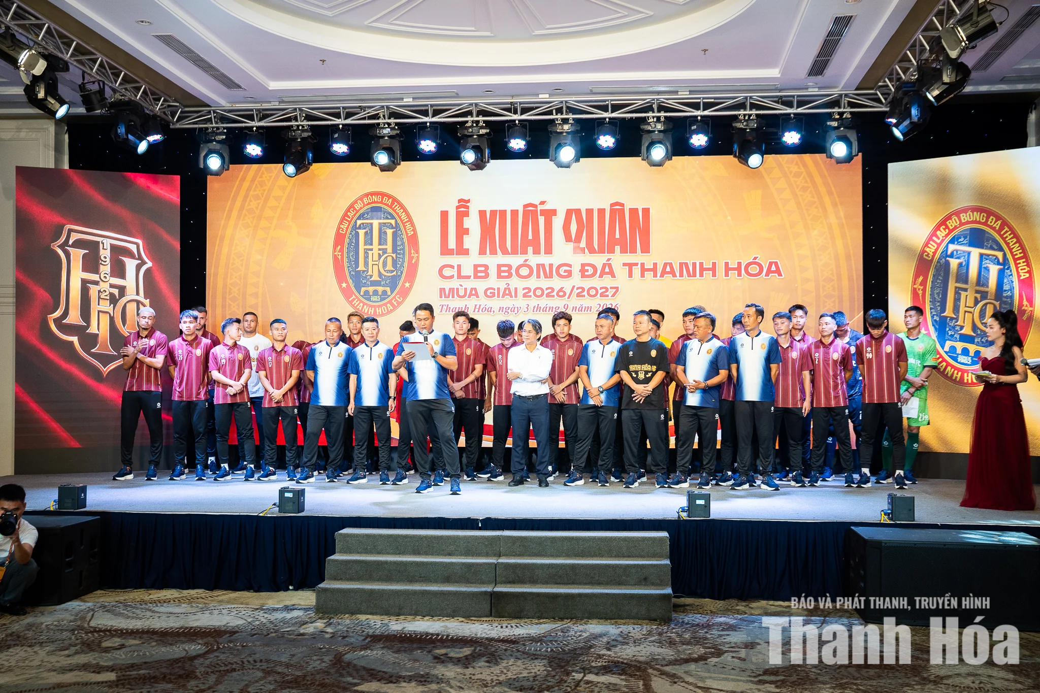 CLB Bóng đá Thanh Hóa với diện mạo mới, sẵn sàng cho mùa giải 2026/27