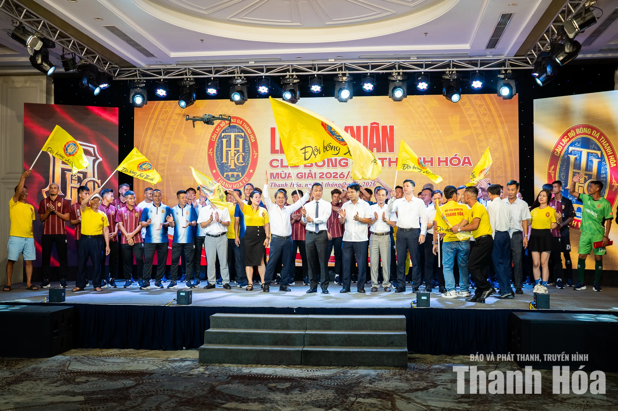 CLB Bóng đá Thanh Hóa với diện mạo mới, sẵn sàng cho mùa giải 2026/27
